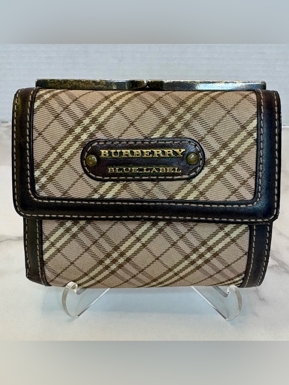Burberry Blue Label compact wallet